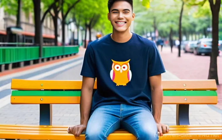 스마트폰으로 학습하기 - **Prompt 1: Gamified Language Learning on the Go**
An energetic young adult, late teens to early...